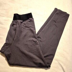 Champion Performance baselayer men's size Large dark gray pants underwear VGUC